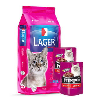 Imagen de Alimento LAGER Gato Adulto 10 kg + Regalo