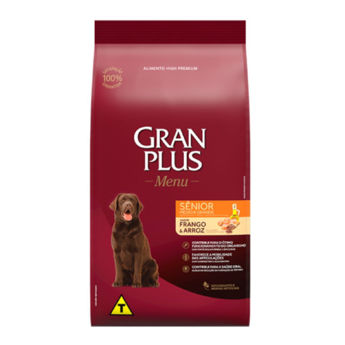 Imagen de Alimento GRANPLUS Perro Senior Raza Mediana y Grande Sabor Pollo y Arroz 15 kg