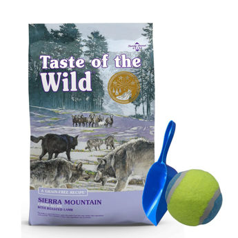 Imagen de Alimento TASTE OF THE WILD Sierra Mountain (Grain Free) Perro Adulto Cordero 12 kg + Regalo
