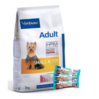Imagen de Alimento VIRBAC Perro Adulto Raza Pequeña 7 kg + Regalo