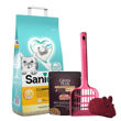 Imagen de Arena Sanitaria SaniCat Aglomerante 24 kg + Regalo