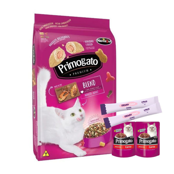 Imagen de Alimento PRIMOGATO Premium Gato Adulto Blend 10 kg + Regalo