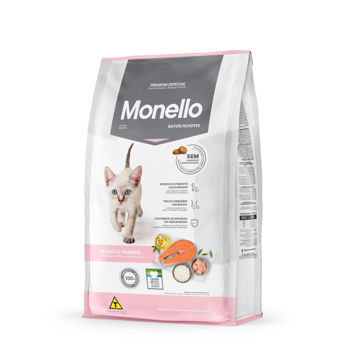Imagen de Alimento MONELLO Gato Cachorro Sabor Salmón y Pollo 1 kg