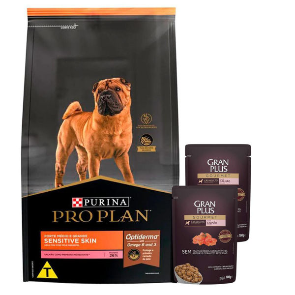 Imagen de Alimento PROPLAN Perro Sensitive Skin 15 kg + Regalo
