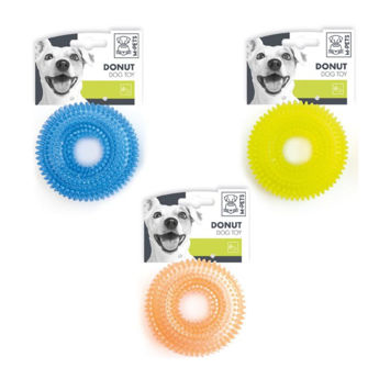 Imagen de Juguete Para Perro MPETS Dona Con Pinchos 9 cm