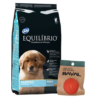 Imagen de Alimento EQUILIBRIO Perro Cachorro Raza Grande 15 kg + Regalo