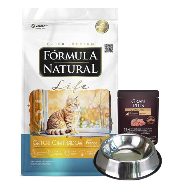 Imagen de Alimento FORMULA NATURAL Life Gato Castrado 10 kg + Regalo