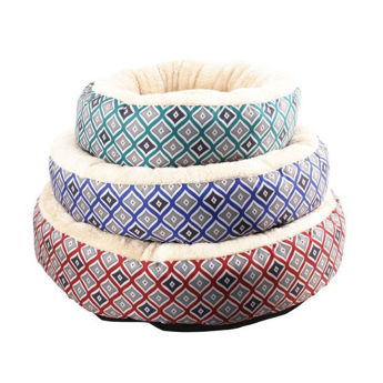 Imagen de Cama Para Perro PAWISE Redonda Color Verde - 56 cm