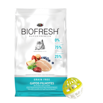 Imagen de Alimento BIOFRESH Gato Cachorro Pollo 1,5 kg + Regalo