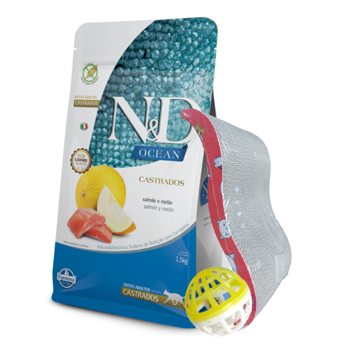 Imagen de Alimento NYD Ocean Gato Adulto Castrado 7,5 kg + Regalo