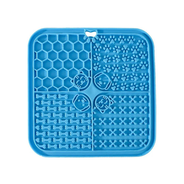 Imagen de Alfombra Para Lamer LILI MASCOTA Cuadrado Adherente