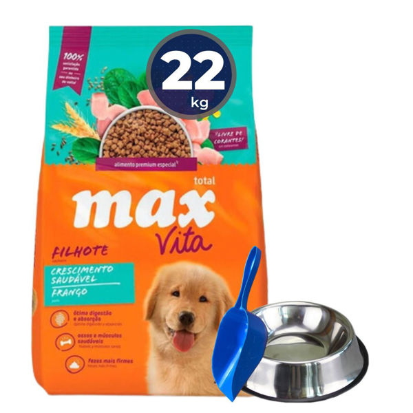 Imagen de Alimento MAX Perro Cachorro Vita 22 kg + Regalo
