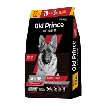 Imagen de Alimento OLD PRINCE Equilibrium Adulto Todas las Razas 20 + 3 kg