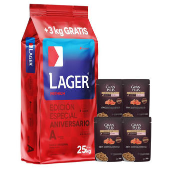 Imagen de Alimento LAGER Perro Adulto 22 + 3 kg + Regalo