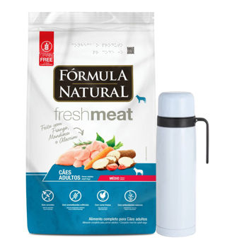 Imagen de Alimento FORMULA NATURAL Perro Fresh Meat Adulto Raza Mediana 12 kg + Regalo