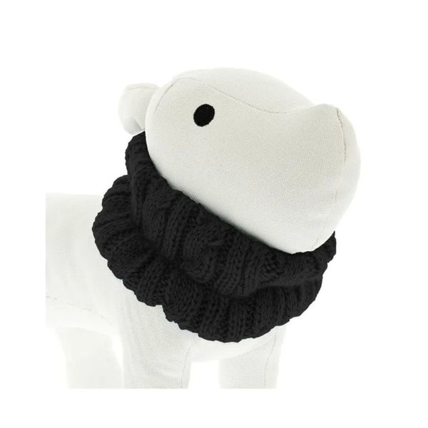 Imagen de Cuello Reversible FERRIBIELLA Coats Negro y Beige - Talle 1