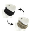 Imagen de Cuello Reversible FERRIBIELLA Coats Negro y Beige - Talle 1