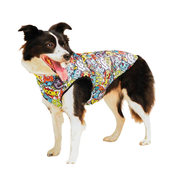 Imagen de Campera Impermeable M-PETS Urban Style Multicolor - Talle M