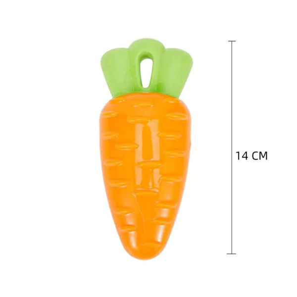 Imagen de Juguete Para Perro MIMI MASCOTA Zanahoria Goma