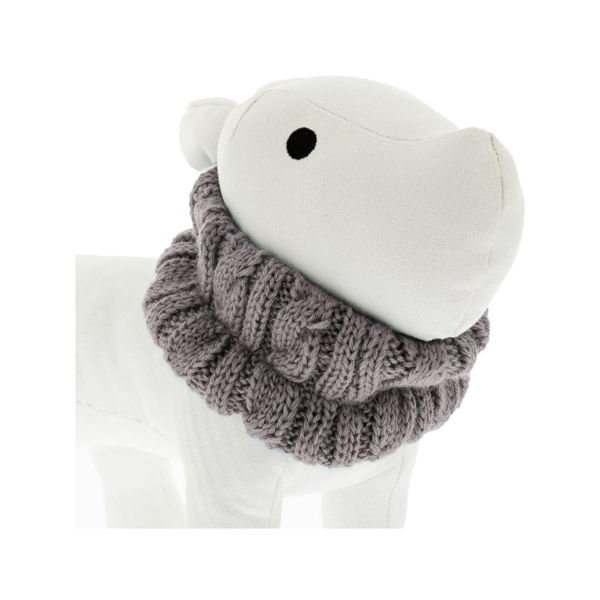 Imagen de Cuello Reversible FERRIBIELLA Coats Gris y Fucsia - Talle 2
