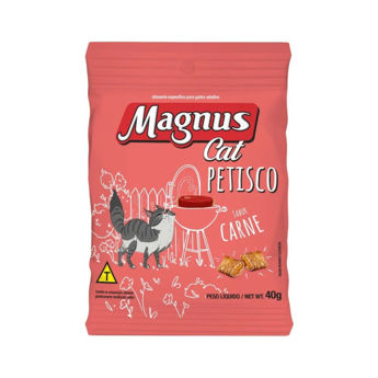 Imagen de Snack Galletas MAGNUS CAT Petisco Sabor Carne 40 grs
