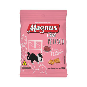 Imagen de Snack Galletas MAGNUS CAT Petisco Sabor Pollo 40grs