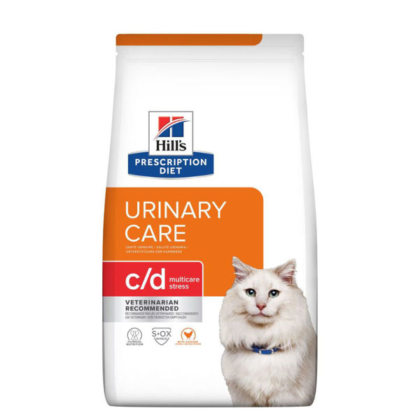 Imagen de Alimento HILLS Gato C/D Urinary Stress 1,8 kg