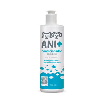 Imagen de Acondicionador Para Mascotas ANI+ Manteca de Karité y Aceite de Almendra Dulce 280ml