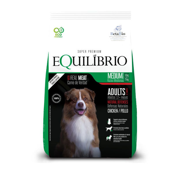 Imagen de Alimento EQUILIBRIO Perro Adulto Raza Mediana 2.5 kg
