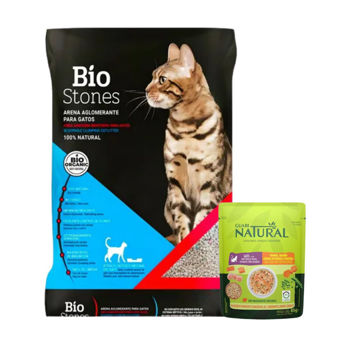 Imagen de Arena Sanitaria Bio Stones 24 + 1 kg + Regalo