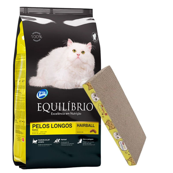 Imagen de Alimento EQUILIBRIO Gato Pelo Largo 7,5 kg + Regalo