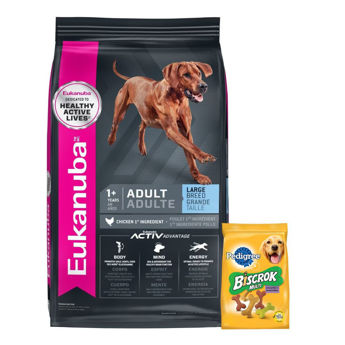 Imagen de Alimento EUKANUBA Perro Adulto Raza Grande 15 kg + Regalo