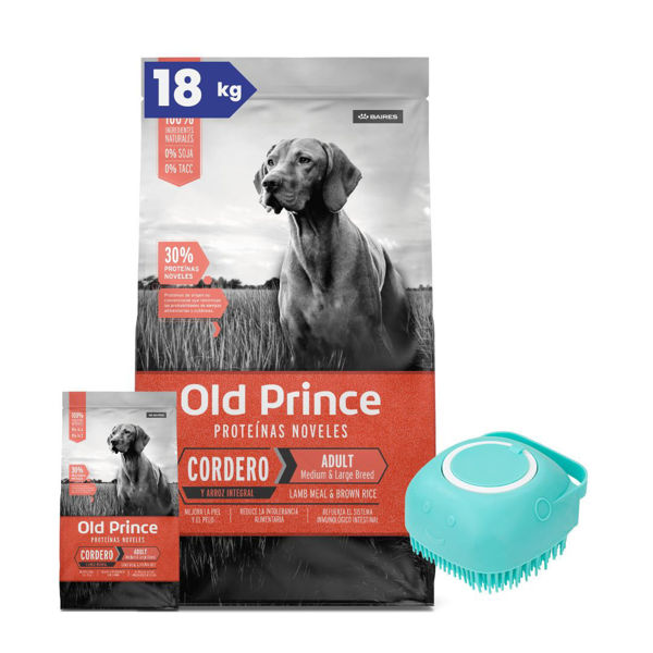 Imagen de Alimento OLD Prince Perro Adulto Cordero Raza Mediana y Grande 15 + 3 kg + Regalo