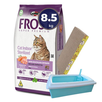 Imagen de Alimento FROST Gato Cat Indoor Castrado 7,5 kg + 1 kg + Regalo