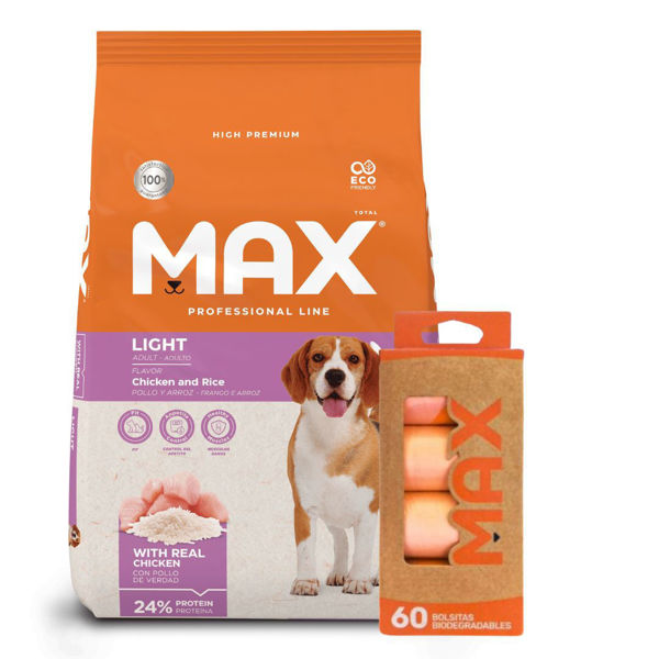 Imagen de Alimento MAX Perro Light 15 kg + Regalo