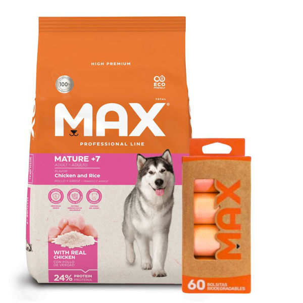 Imagen de Alimento MAX Perro Mature 15 kg + Regalo