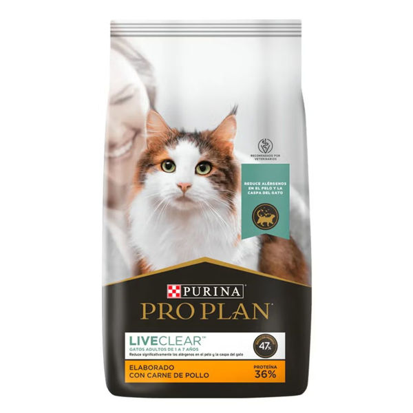 Imagen de Alimento PROPLAN Gato Adulto Live Clear 3 kg