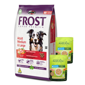 Imagen de Alimento FROST Perro Adulto Raza Mediana y Grande 15 + 2 kg + Regalo