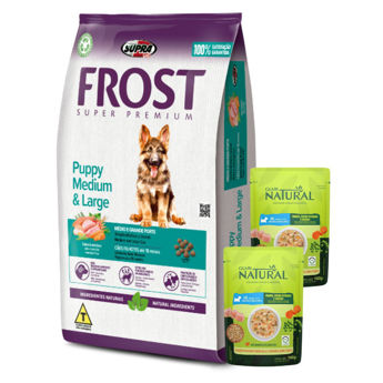 Imagen de Alimento FROST Perro Cachorro Raza Grande 15 + 2 kg + Regalo