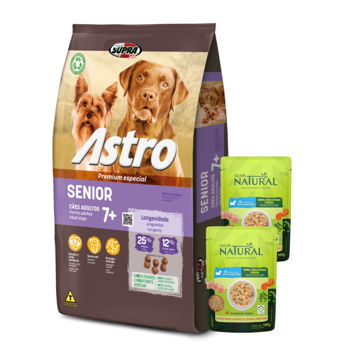 Imagen de Alimento ASTRO Perro Senior 14 kg + Regalo