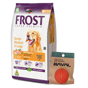 Imagen de Alimento FROST Perro Senior Raza Mediana y Grande 15 kg + Regalo