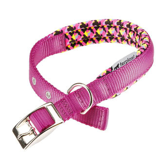 Imagen de Collar Para Perro FERPLAST Daytona Fantasy C25/53 Fucsia