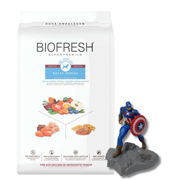 Imagen de Alimento BIOFRESH Perro Senior Raza Mediana 10 kg + Regalo