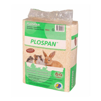 Imagen de Viruta Para Hamster PLOSPAN 64 Lts 4 Kg