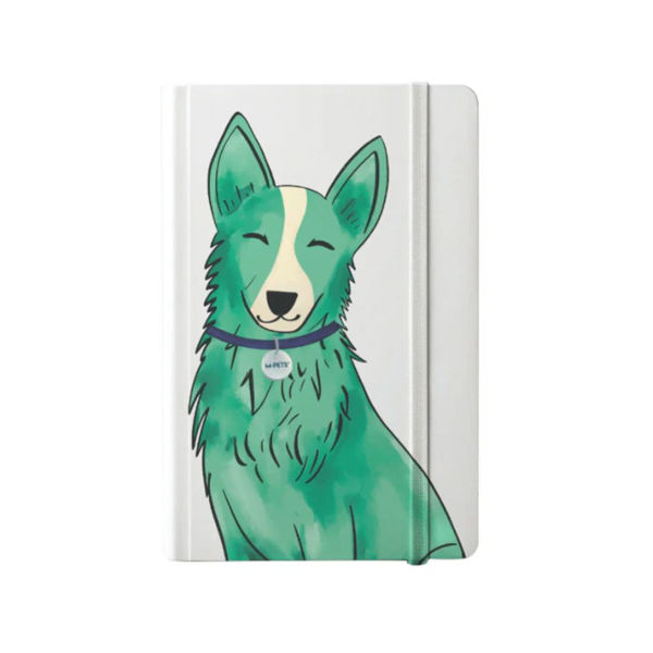 Imagen de Cuaderno De Notas M-PETS Petjoy Perro - Color Verde