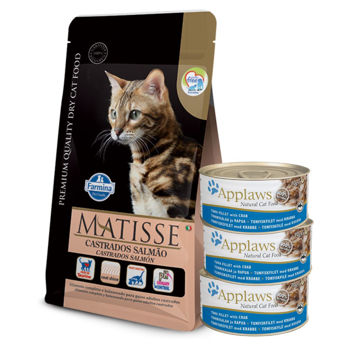 Imagen de Alimento MATISSE Gato Castrado Salmón 7,5 Kg + Regalo
