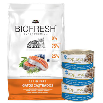 Imagen de Alimento BIOFRESH Gato Castrado 7,5 kg + Regalo