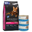 Imagen de Alimento EQUILIBRIO Gato Adulto 7,5 kg + 750 grs + Regalo
