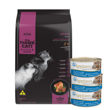 Imagen de Alimento THREE CATS Super Premium Gato Adulto Mix Pollo, Carne y Salmón 15 kg + Regalo