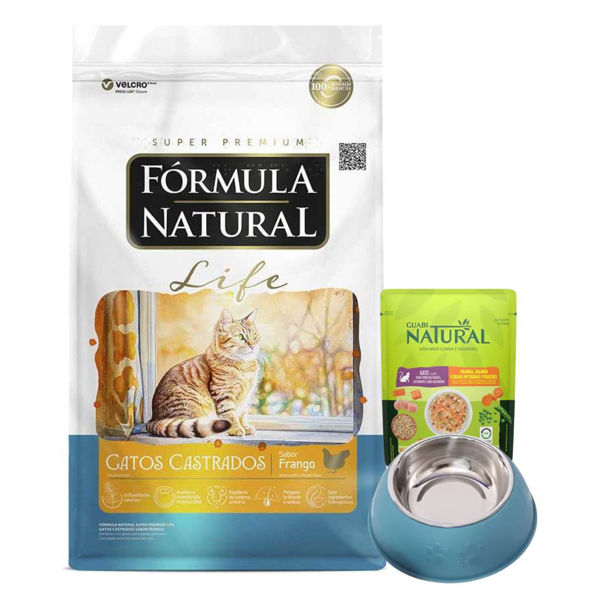 Imagen de Alimento FORMULA NATURAL Life Gato Castrado 10 kg + Regalo
